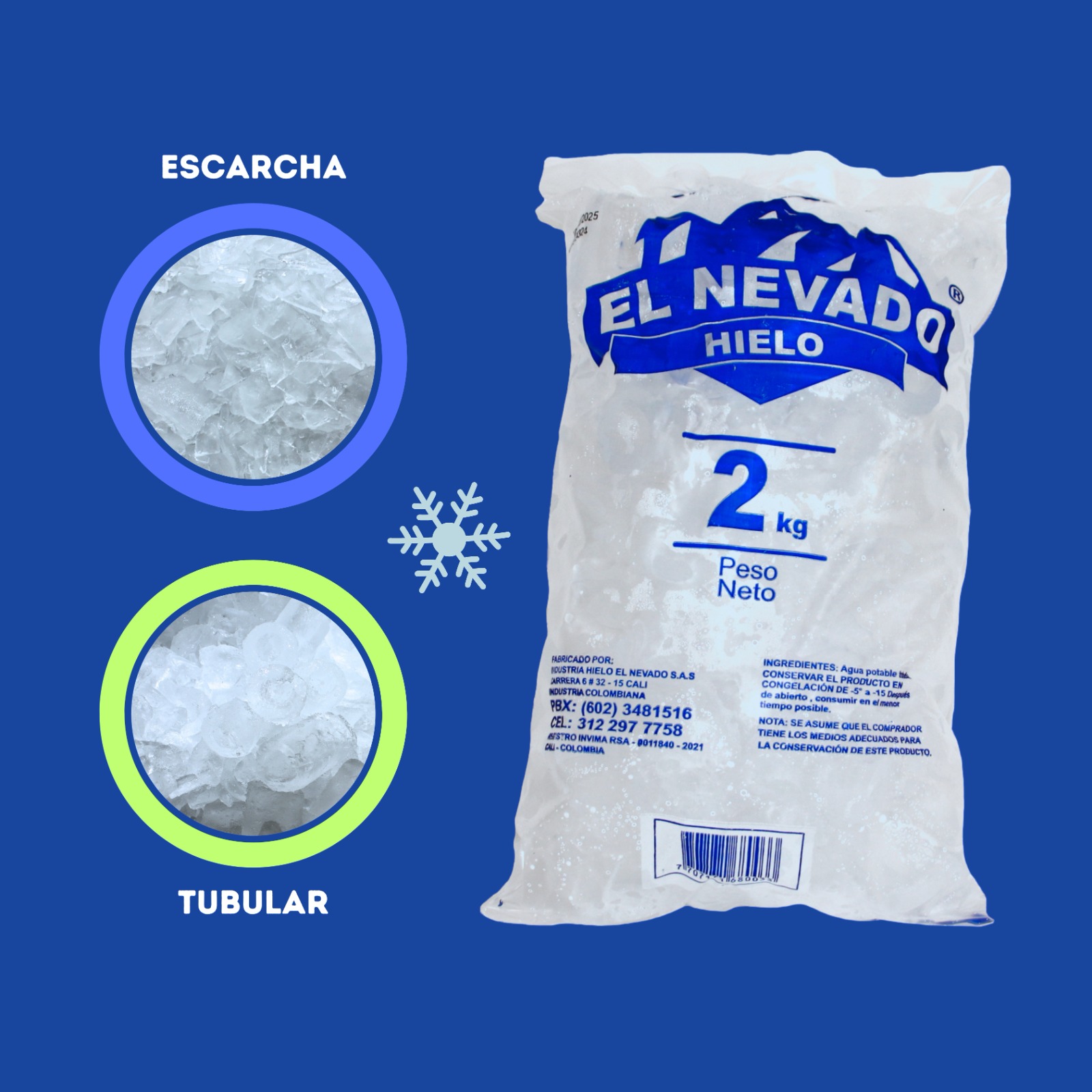 Hielo 2kg